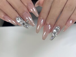 ホワイトパウダー×埋め尽くし