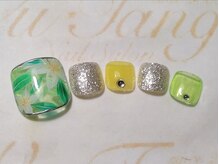 ウータン(Wu-Tang)/プルメリアネイル￥8900