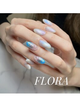 フローラ(FLORA)/マグネット雪ネイル