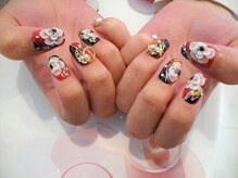 ミッシュネイル(mish nail)/成人式・卒業式ネイル