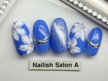 ネイリッシュサロン エー(Nailish Salon A)/立体フラワーネイル
