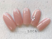 ネイルアトリエルカ(nail atelier LUCA)/s-29 大人上品ピンクネイル