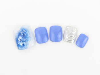 ネイルサロン ディーバ 調布店(Diva)/FootデザインSelect ￥8,030