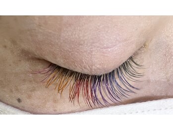 スカイフラワー アイ ネイル(sky flower)/個性的カラー