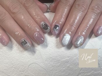 ネイルセッション(nail session)/マグネット×ステッカー