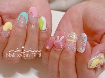 リル(RIRU)/キャラクター/3Dネイル/痛ネイル