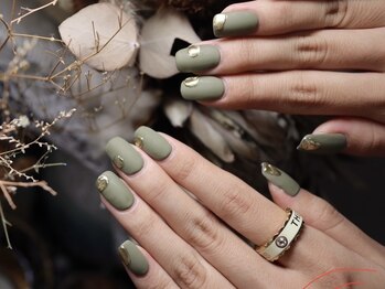 カカネイルズ(Kaka nails)/ワンカラー+ニュアンス