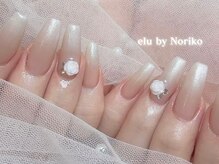 エル バイ ノリコ(elu by Noriko)/ワンホングラデネイル