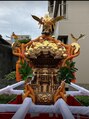 薮下整骨院 本厚木院&nbsp;御神輿大好き。この神輿は院の氏神様の子ども神輿です。立派です