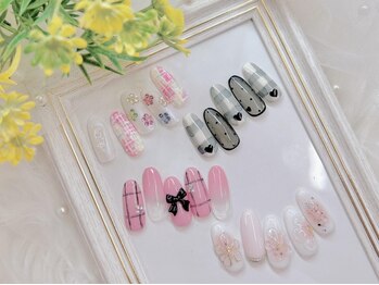 エルーシェ 立川南口店(ercher)の写真/【パラジェル登録店】画像持ち込み◎当日アート相談コースが大人気!ニュアンス/韓国/ワンホンetc.お任せを!