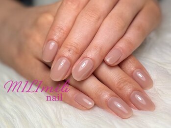 ベージュワンカラー