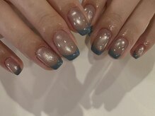 アイネイルズ 渋谷店(I nails)/【Kana.y】マグネットフレンチ