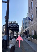 長崎駅前脱毛/4.長崎駅前バス停