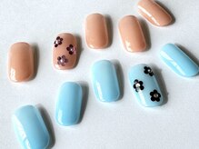 ネイルサロン クイール 小山店(NAIL SALON QUILL)/ワンカラー×ホログラム