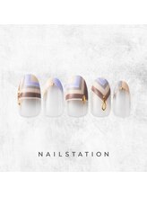 ネイルステーション イオンモール伊丹店(NAIL STATION)/フレンチネイル／パラジェル