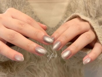 エピス(eps.)の写真/【jr.ネイリスト限定クーポン￥4,800～】上品なオフィスネイルにもってこい◎肌馴染みの良いカラーが沢山♪