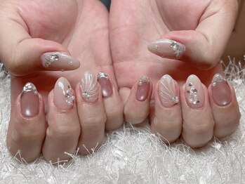 レアネイル 新宿(le'a nail)/持ち込みシェルデザイン
