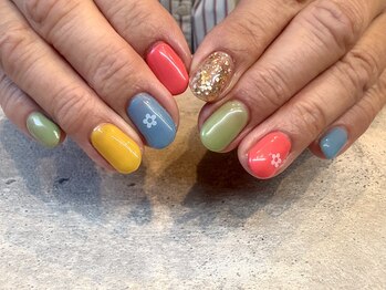 マイネイル(my nail)/カラフルネイル♪