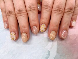 【甲田】星ネイル