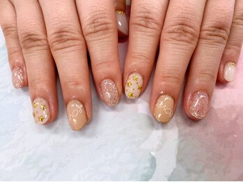 ディーネイル 天王寺(D-nail)/【甲田】星ネイル