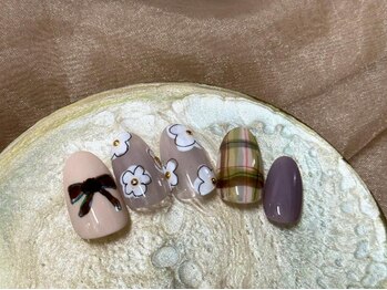 ニコルネイル(nicole nail)/H1595　Ribbon