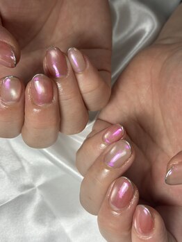 フラワーズネイル(flowers nail)/プランパーマグ/オーロラ