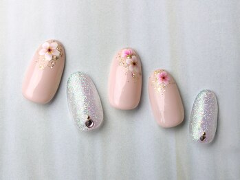 キャンアイドレッシー ヨコハマ元町店(Can I Dressy)/桜/フラワー/オフ込¥7600