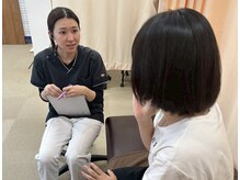 丁寧なカウンセリングを心がけています♪