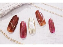 ラルネイル 大宮(Lull. nail)/ピンクゴールド＊メタリック