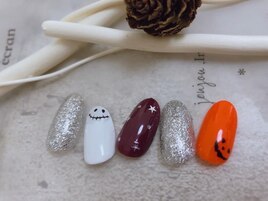 ハロウィンネイルコース