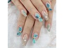 【村長】ニュアンス 花nail