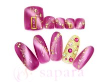 津田沼ネイルサロン サパラ(sapara)/ハンドフットセット定額￥11,499