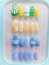 ネイルステーション ブルー(Nail Station BLUE)/5・6月　定額¥6500