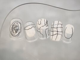 落書きネイル