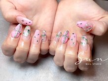 サン ネイル(SUN nail)/自爪持ち込みデザイン
