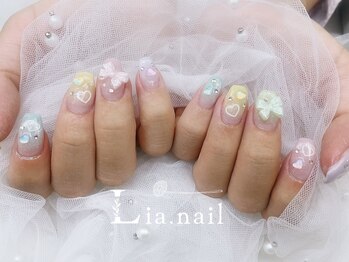 リアネイル(Lia.nail)/90分やり放題ア-ト/持ち込み画像