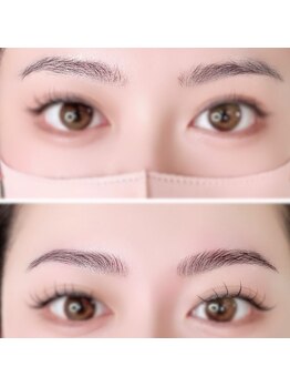 ファースト エイチイー(first He)の写真/話題の眉セット、&ヘルシー、次世代LEDマツエク取扱い店◎お仕事でもOKなナチュラルから派手デザインまで◎