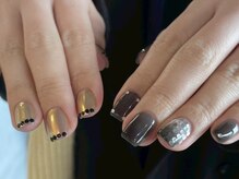 リルム(Relum)/キラキラ大人春ネイル♪