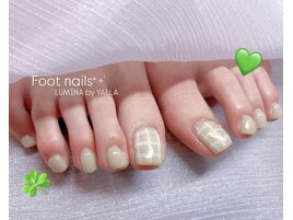 春カラー×フットネイル☆