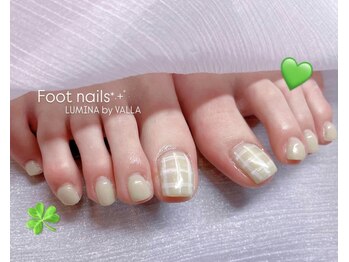 バラ 熊本店(VALLA)/春カラー×フットネイル☆