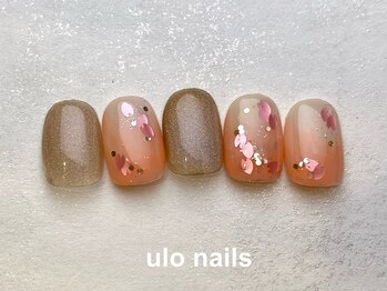 花びらニュアンスネイル