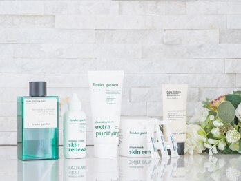 サロンピーチ バイ ワインビューティークリック 西尾(Salon Peach)の写真/お肌の土台からツヤを呼び覚ます本場韓国の肌管理★プロ用コスメTender gardenを使用した本格フェイシャル!