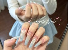 ベストネイル 池袋東口店(Best Nail)/フレンチマグネットつけ放題