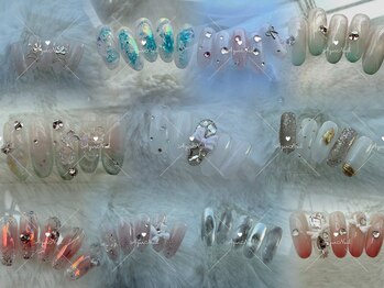 アジュールネイル 国分寺店(AzurNail)の写真/【選べる定額Aコース￥5200/Bコース￥6500】シンプルから個性派まで何でもお任せ！とっておきの指先を演出♪