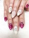 ネイルサロン ラメール(Nail Salon lamer)の写真/【新規☆付け替えオフ無料】スカルプ長さだし＋ジェルやり放題￥10040地爪を傷めにくいパラジェル使用