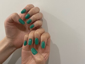 シェリーラメール 池袋店(cherie la mer)/エメラルドネイル¥4980