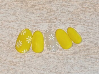 オブヘア 宮前平店(Of HAIR)/フラワーネイル