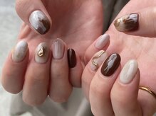 ジュイール(Jouir)/コーヒー風ニュアンスアート