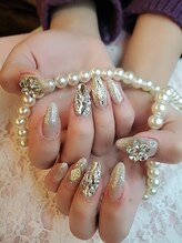 ローラネイル(Roller nail)/ジェルカラグラコース¥8000