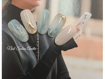 ネイルサロン アミティエ(Nail Salon Amitie)/シースルー*マグ綺麗ニュアンス
